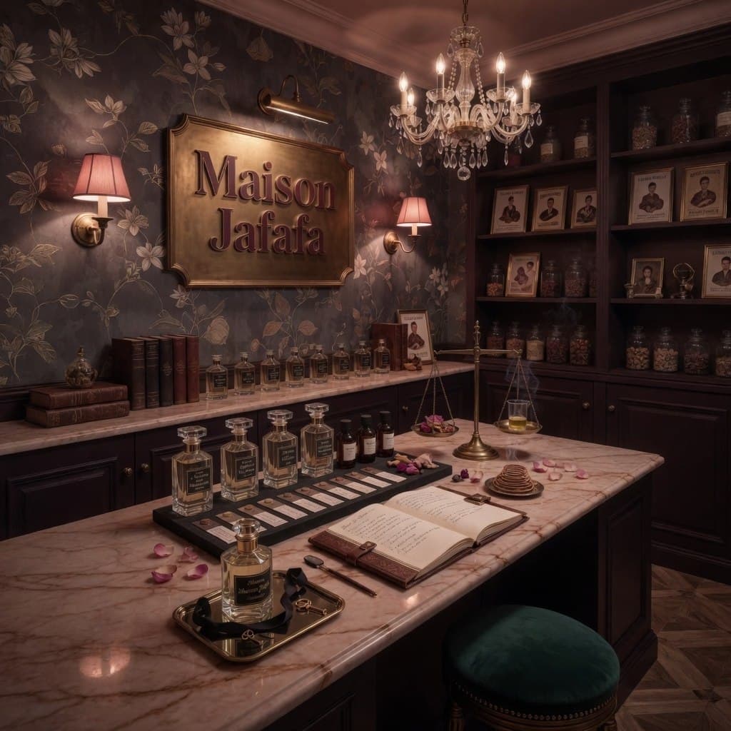 Maison Jafafa: the garden, distilled